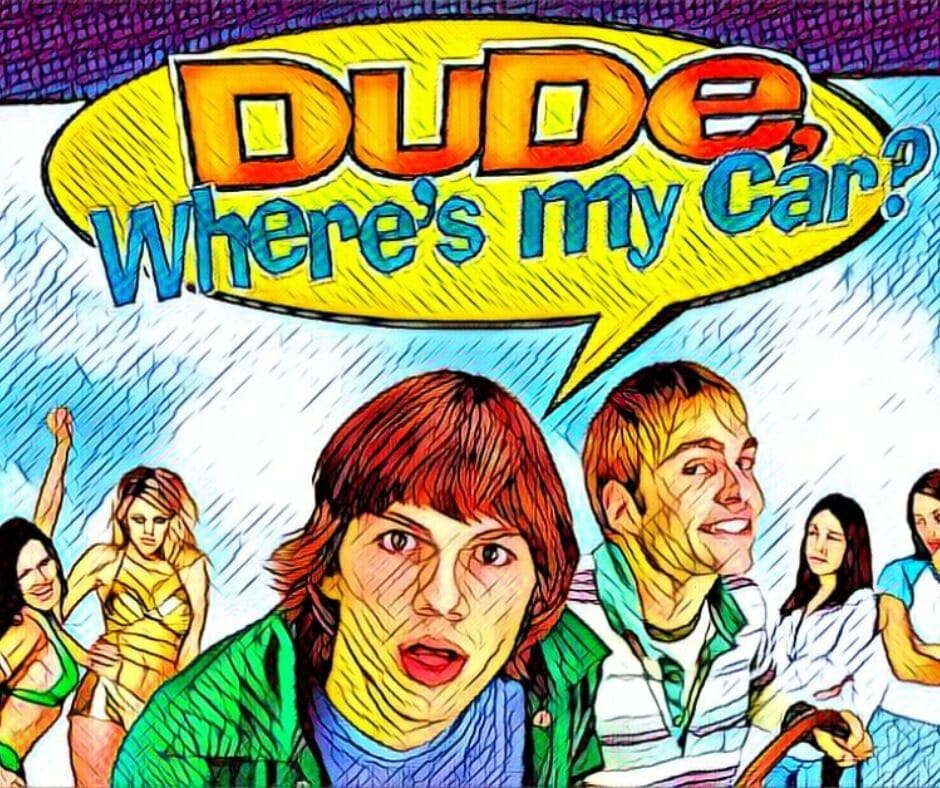 Dude, Where's My Car? Beat Sheet by Plottr