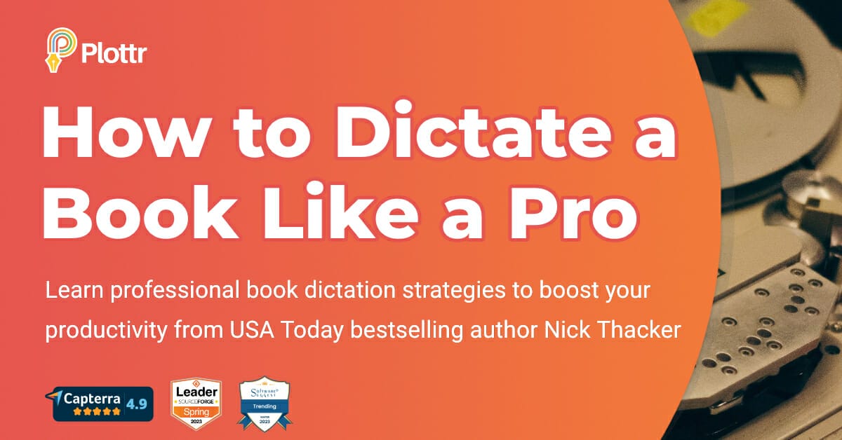 How to dictate a book