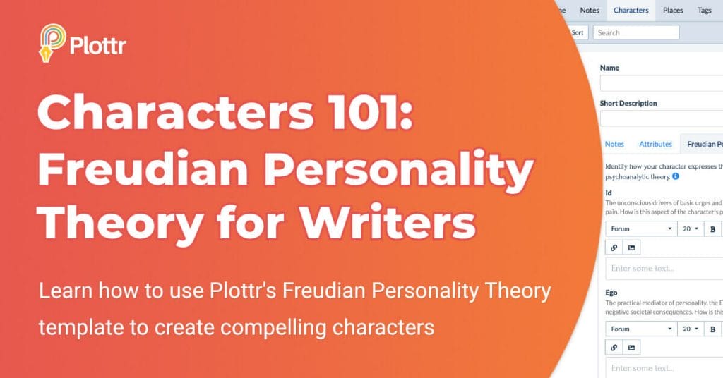Freudian Personality Theory Character Template for Writers