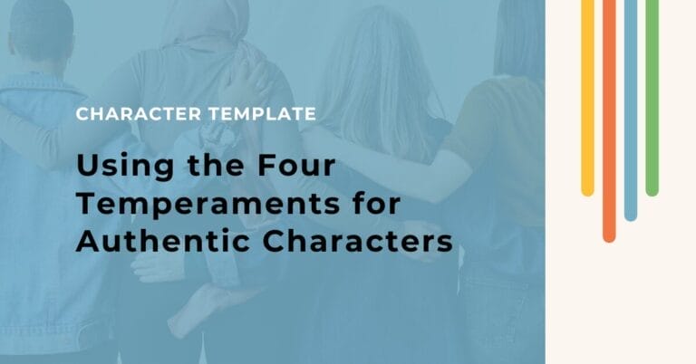 four temperaments character template
