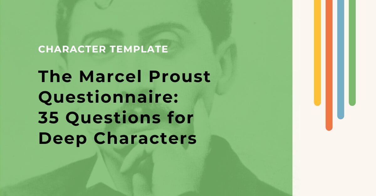 Marcel Proust Questionnaire character template header